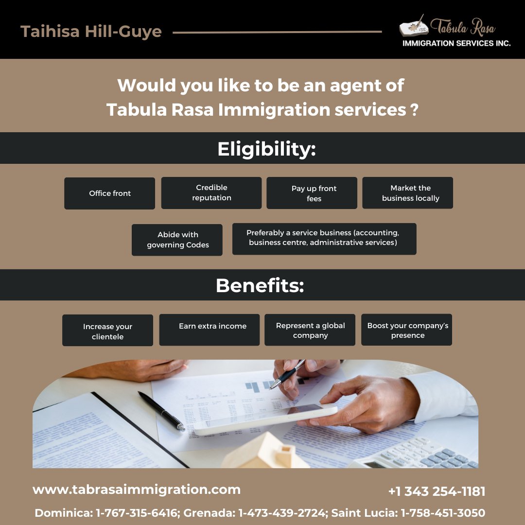 Are you passionate about helping others achieve their dreams of living and working in a new country? 

 Contact us today to learn more about how you can become a part of the Tabula Rasa team. 

#ImmigrationServices #DreamsComeTrue #TabulaRasaImmigrationServices