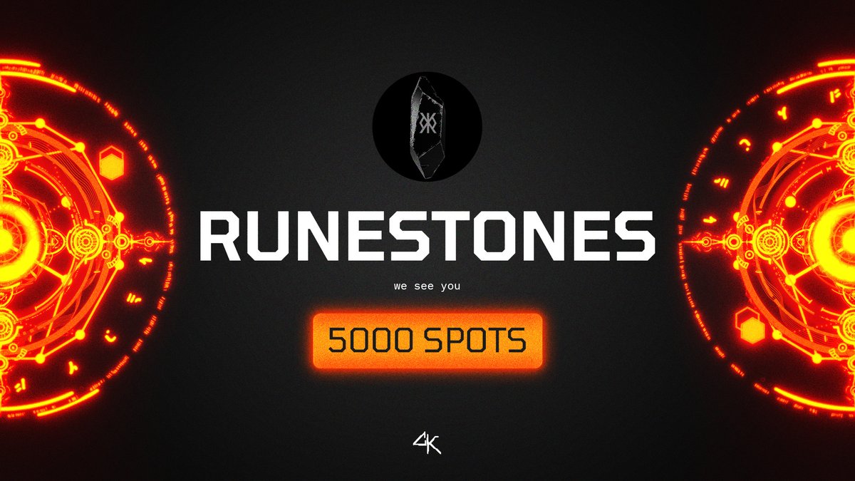 Welcome to Prometheans, Runestones. @LeonidasNFT has led the charge for community-curated ideas, art, and free/fair distribution of Runes. Runestones set the standard. See you soon.