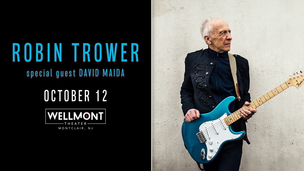 JUST ANNOUNCED: Robin Trower (@robintrower) is coming to Montclair, NJ on Saturday, October 12! Presale begins this Wednesday, April 17 at 10AM (code: DAYDREAM). General on sale begins Friday, April 19 at 10AM. For more info, head to: bit.ly/3TL8aNC