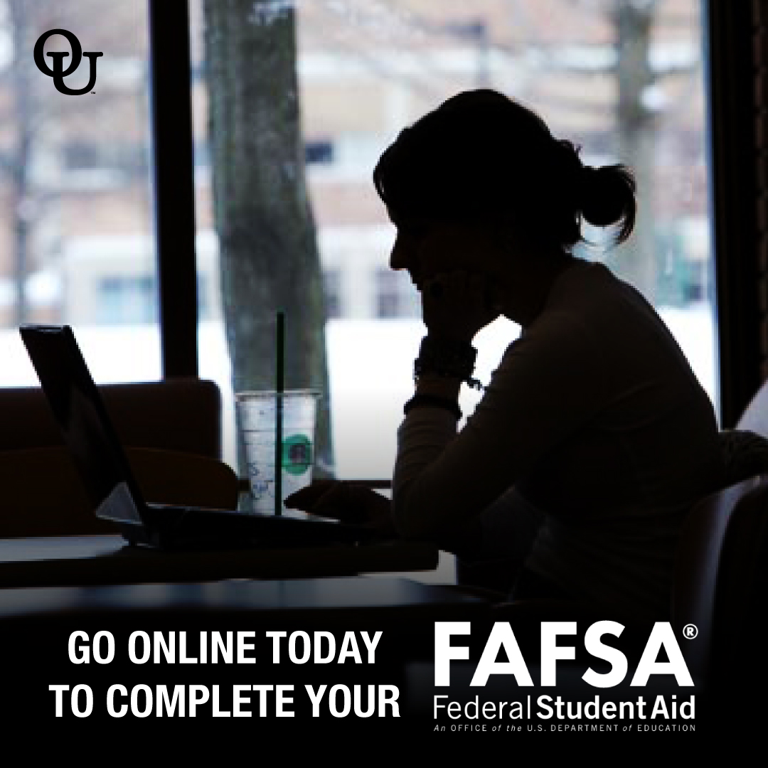 Complete your FAFSA today! Need help completing the FAFSA? Learn more about the elements of financial aid, the Free Application for Federal Student Aid (FAFSA) and more at oakland.edu/financialservi…