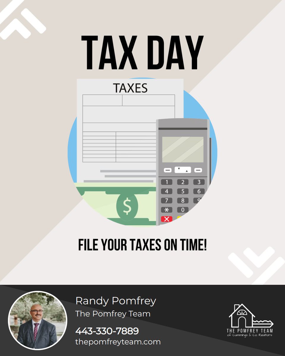 Friendly reminder that today is the deadline to file for you income taxes, unless you have filed for an extension. Several accountants will be open late, be sure to check your local filing stations. #taxday #deadline #fileyourtaxes #incometaxes #extension #accountant