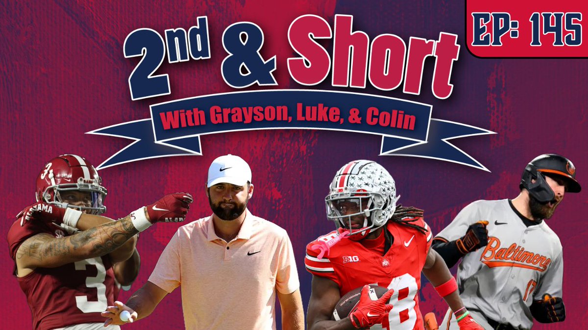 2ndshortpod's tweet photo. Ep 145 Is Available Now!

Colton Cowser For ROTY, 2024 NFL Draft WR Tier List, Moving Day In Augusta, &amp; Much More

https://t.co/Cmjyc9MPDM https://t.co/lCopaRul0s