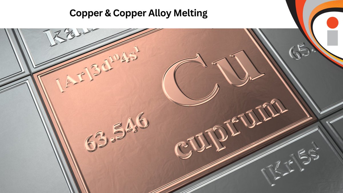 Thermal processes play an important role in manufacturing products from copper and copper-based alloys. Because of its speed and precision, induction heating technology is ideal for many of these operations. Click: inductotherm.com/applications/i… #Copper #Metal #Copperindustry