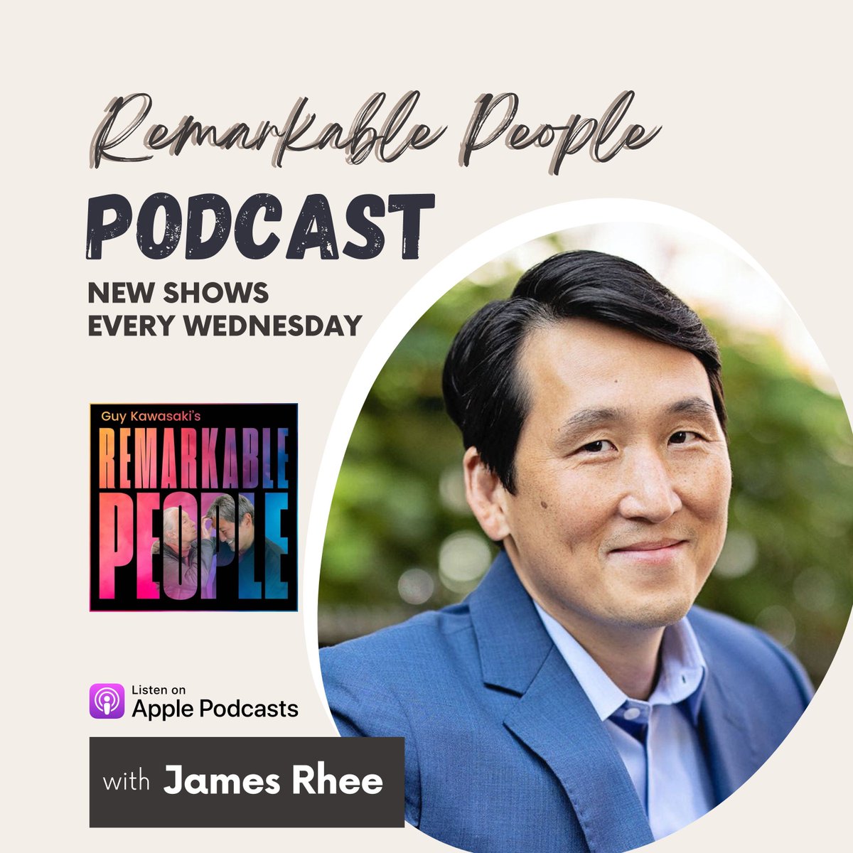 🎧 Tune in to this week's Remarkable People episode with James Rhee! Learn about his transformative leadership approach from his book 'Red Helicopter.' Listen now: bit.ly/3UaASYH