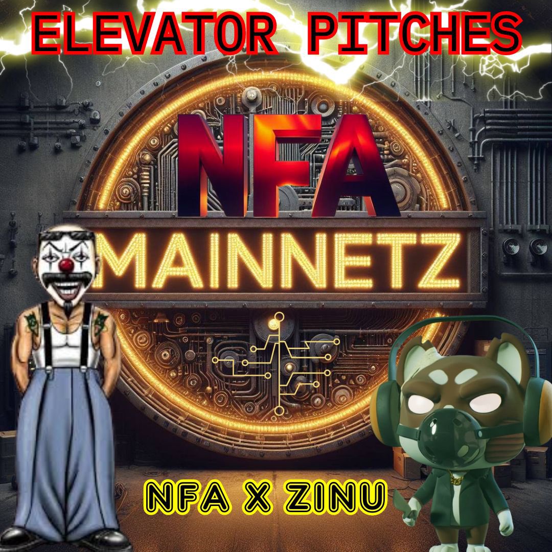 ⭐️NFA x ZINU ELEVATOR PITCH⭐️ 🗓️WED 4.17.24 @ 4pm PST Join in and come have some fun! 🎁 WIN A SET OF HOMIES ($550+ value) Follow: @NFA_Inc @ZinuToken @mainnetz @CRYPTOHOMIES_ ♻️RT 💢TAG 5 ⬇️ATTEND⬇️ twitter.com/i/spaces/1MYGN…
