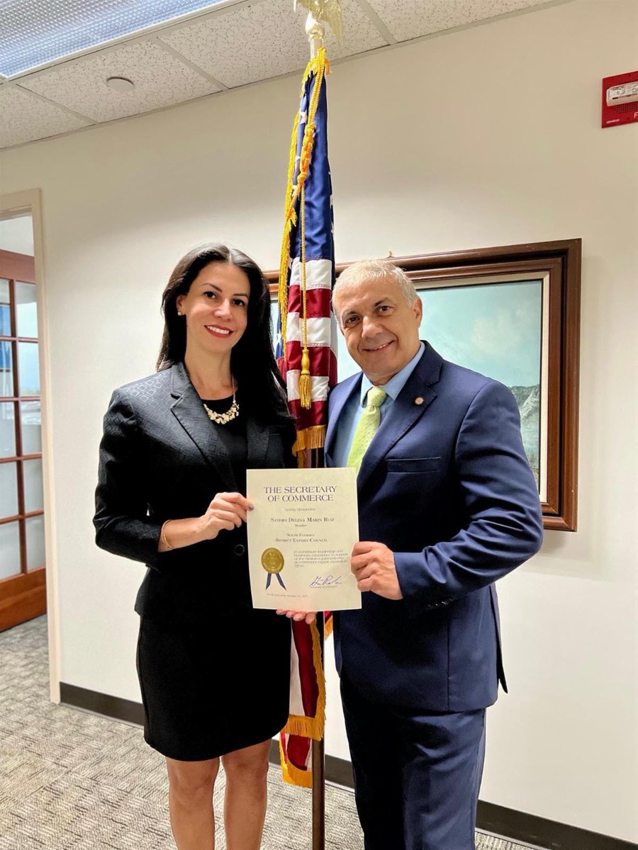 IN THE NEWS: Florida SBDC at FAU regional director, Dr. Sandra Marin Ruiz, was recently appointed to the South Florida District Export Council! Learn more: floridasbdc.org/florida-sbdc-r…