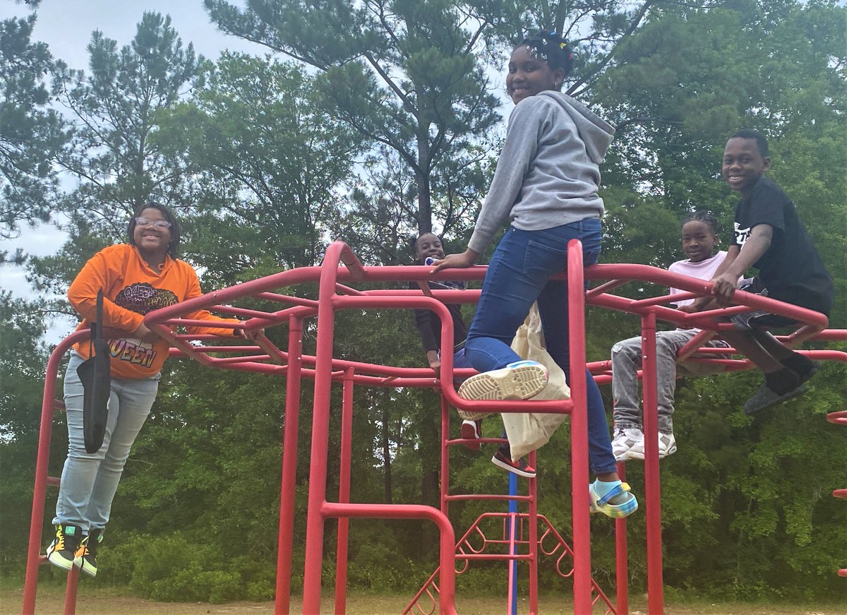 National Playground Safety Week, the last week of April, highlights the importance of responsible play.
#GreatFuturesStartHere #bgcpeedee
Thru support like YOURS, more kids at the Boys & Girls Clubs feel encouraged and supported. Text GIVE to 877-748-2455 to donate.