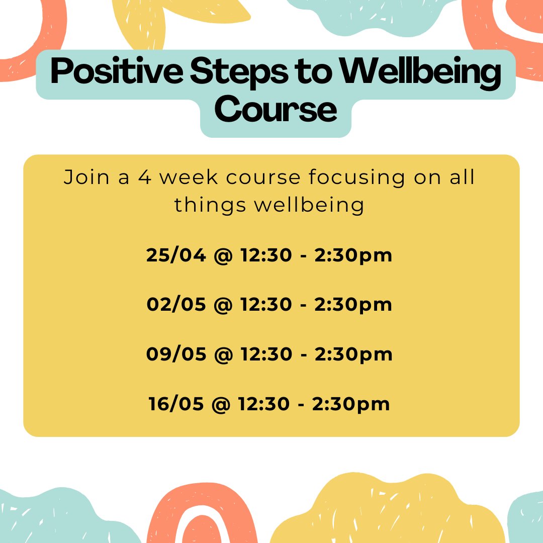 We run a weekly Relaxation Group, but did you know our Positive Steps to #Wellbeing workshops start next Thursday? There are just a couple of spots left, so if you're an #unpaidCarer ready to take steps to enhance your overall wellbeing, sign up now on our website😊