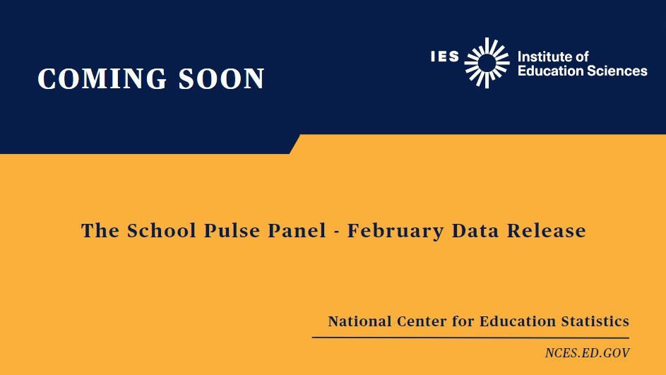 COMING SOON: Stay tuned for the latest data from the #SchoolPulse Panel!