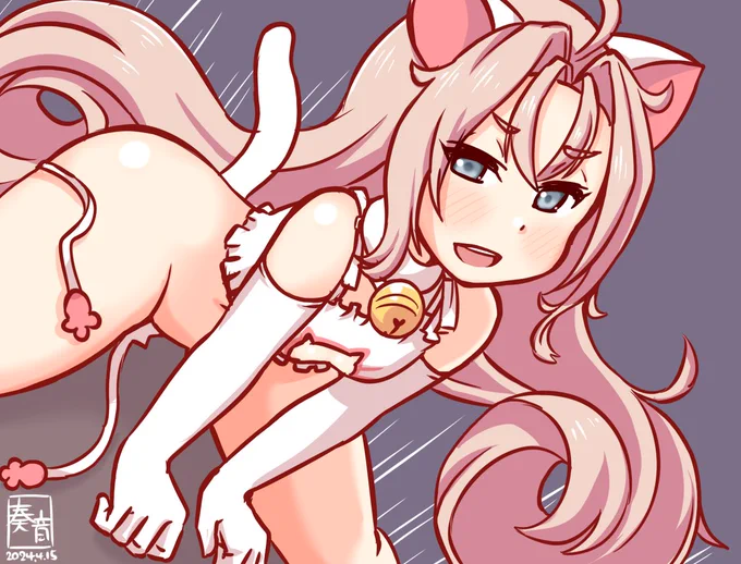 「夜はあたい、得意なんだよね～こう見えてさっ!」#艦これ版真剣お絵描き60分一本勝負_20240415#ドラム 