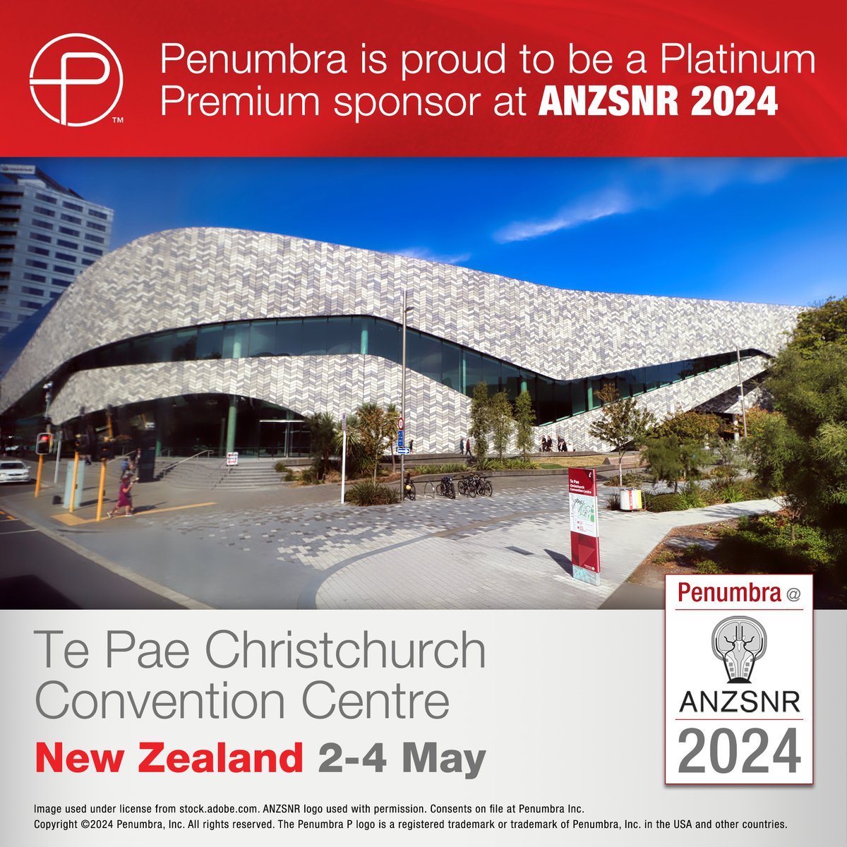 The countdown to ANZSNR 2024 is on, and Penumbra is proud to be a Platinum Premium sponsor! #SafetySpeedSimplicity #NOWISTHETIME 🇳🇿✨