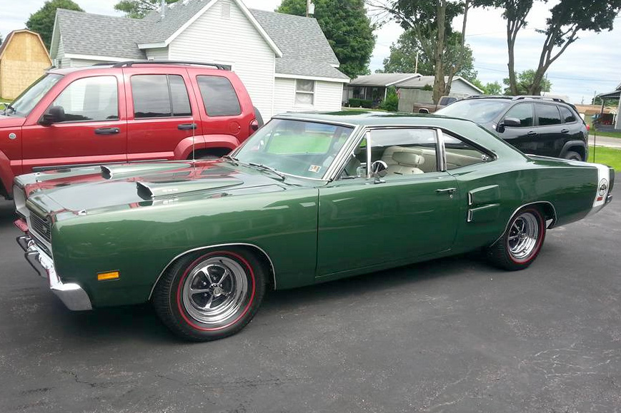 For #MoparMonday, Talmer and Helen Bates sent us this photo of their restored 1969 Super Bee. It looks like a new car again! Very nice. #Mopar #Dodge #SuperBee #musclecar #classiccar #restoration #ClassicIndustries