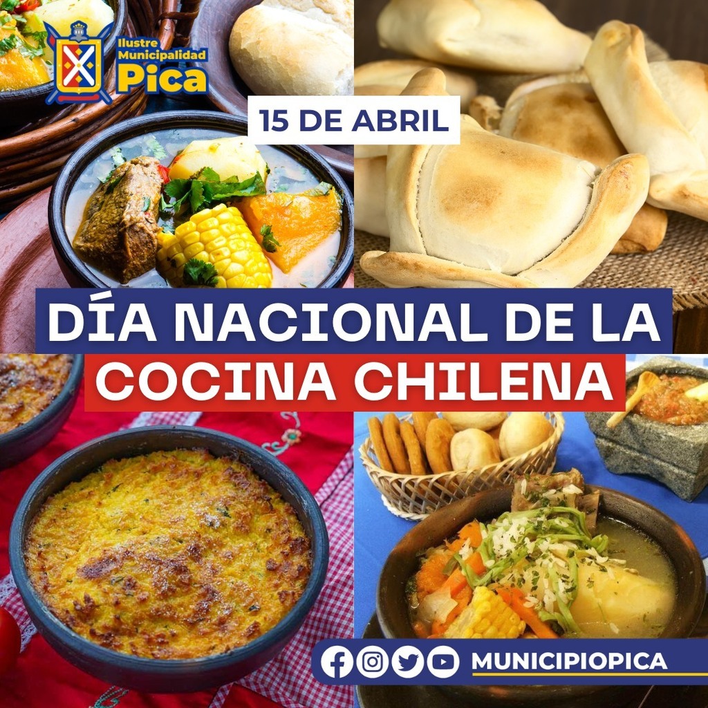 En este Día Nacional de la Cocina Chilena, reconocemos la dedicación y amor por la gastronomía de nuestro país y celebramos la riqueza de nuestros sabores y tradiciones culinarias que nos hacen sentir orgullosos. 🇨🇱👩‍🍳 ¿Cuál es tu plato favorito?🍴😋
