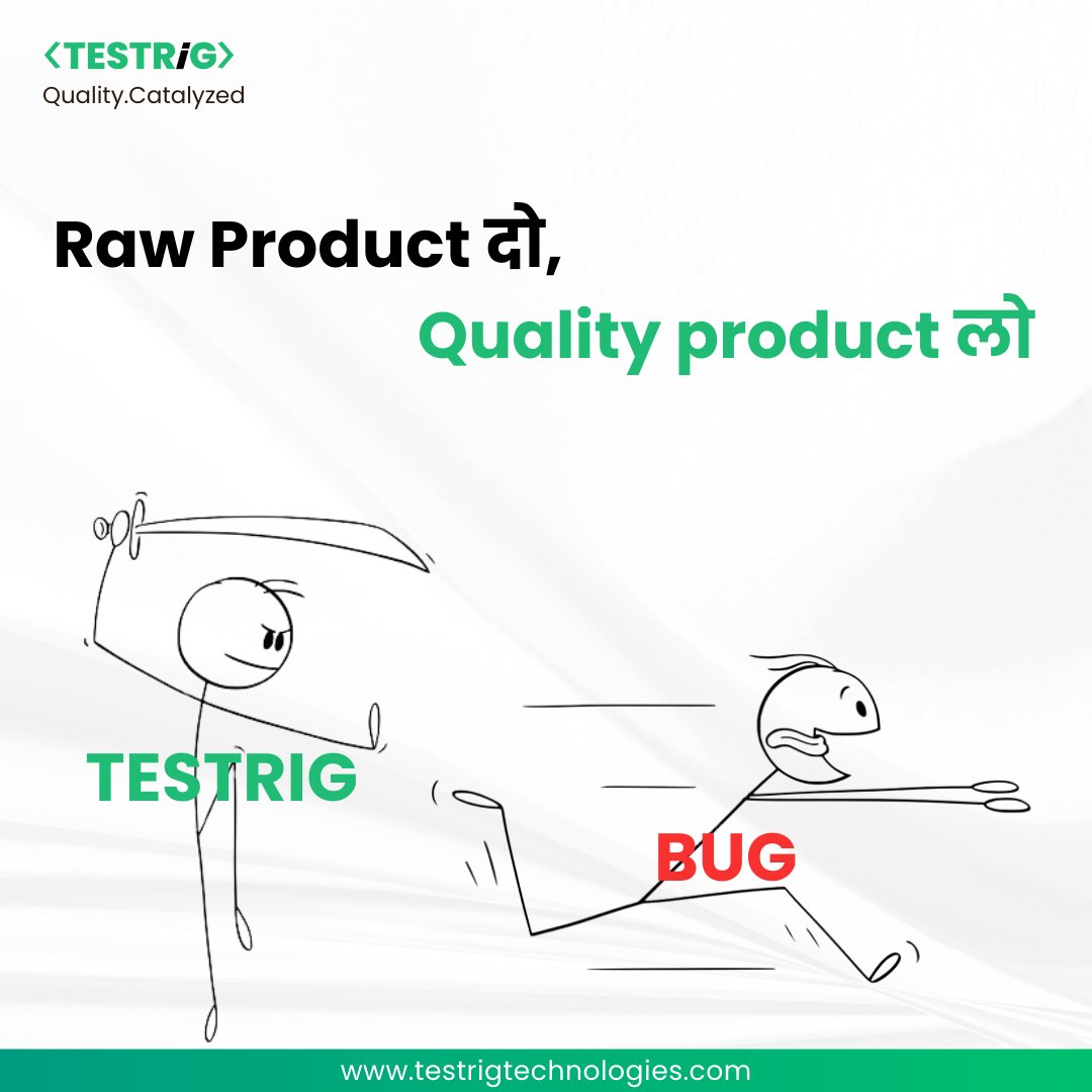 #Raw product do, #Quality Product lo.........

#testrig #Testers #softwareengineer #RawProduct #qualityproduct