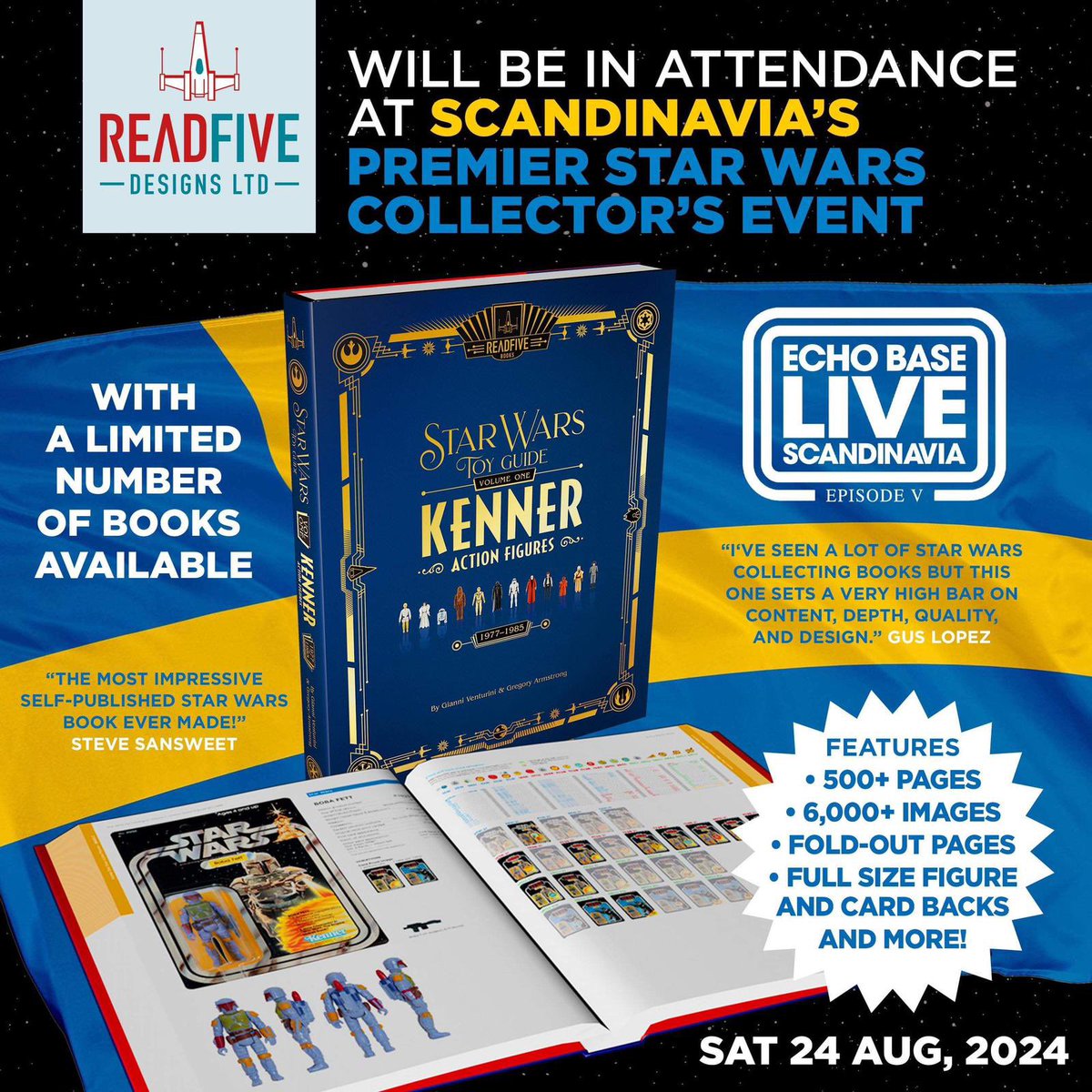 ReadFiveDesigns's tweet photo. We’ve been quiet of late as been very busy with our full time jobs, we will let everyone know when we are opening up orders again, until then we can announce we’re be attending Echo Live Scandinavia in August, and we’re really excited
#readfivestandingby #starwars #echolive https://t.co/YW5HDWF26e