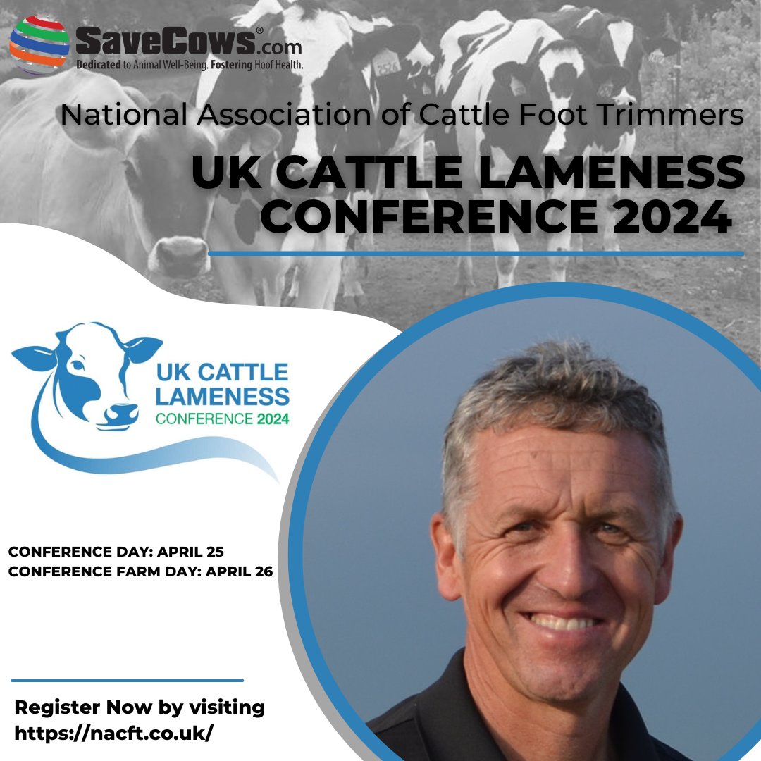 Are you looking to learn more about the importance of functional hoof trimming and preventing lameness in your dairy herd? Join us later this month when <a href="/karlburgi/">Karl Burgi</a> discusses the importance of functional hoof trimming at the @nacftuk UK Cattle Lameness Conference!