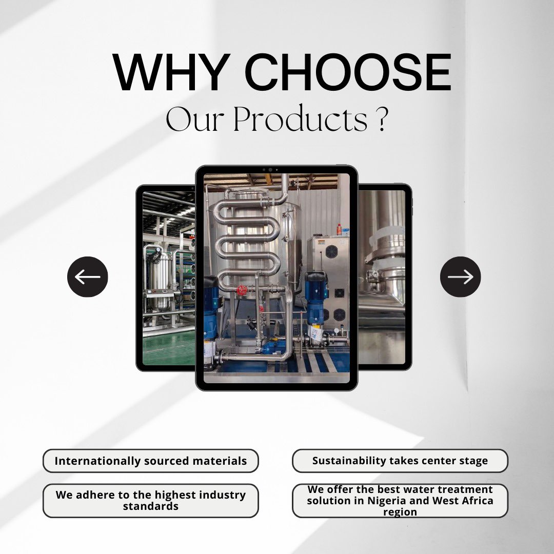 Tony_Ogbuagu's tweet photo. Are you a Nigerian producer looking to scale up your production capacity? Look no further! Our state-of-the-art bottle water machines are here to transform your manufacturing process.

Say goodbye to production bottlenecks! Our automated machines are capable of running a staggering range of 10,000 to 100,000 bottles per hour, ensuring you meet growing market demands with ease.

With our advanced technology, we've streamlined the production process, minimizing the need for manual labor and eliminating unnecessary stress in your factory. Focus on what matters most, delivering quality products to your customers.

We at ErnestmaticAfricana are proudly serving the Nigerian market, we bring these cutting-edge machines right to your doorstep. No need to look overseas for solutions, we are right here, ready to support your business growth.

We understand that every production facility is unique. That's why our team works closely with you to tailor our machines to your specific requirements, ensuring seamless integration into your operations.

Ready to take your production to the next level? Contact us today to learn more about how our bottle water machines can revolutionize your business and propel you towards success in the competitive market landscape.

Think production, think ErnestmaticAfricana! 

Contact us: 07067750710 E-mail us: ernestmaticafricana@yahoo.com 

You can also visit our website: https://t.co/GmQ1VJrSQP

#Manufacturing #BottleWater #Automation #Nigeria #BusinessGrowth #ErnestmaticAfricana