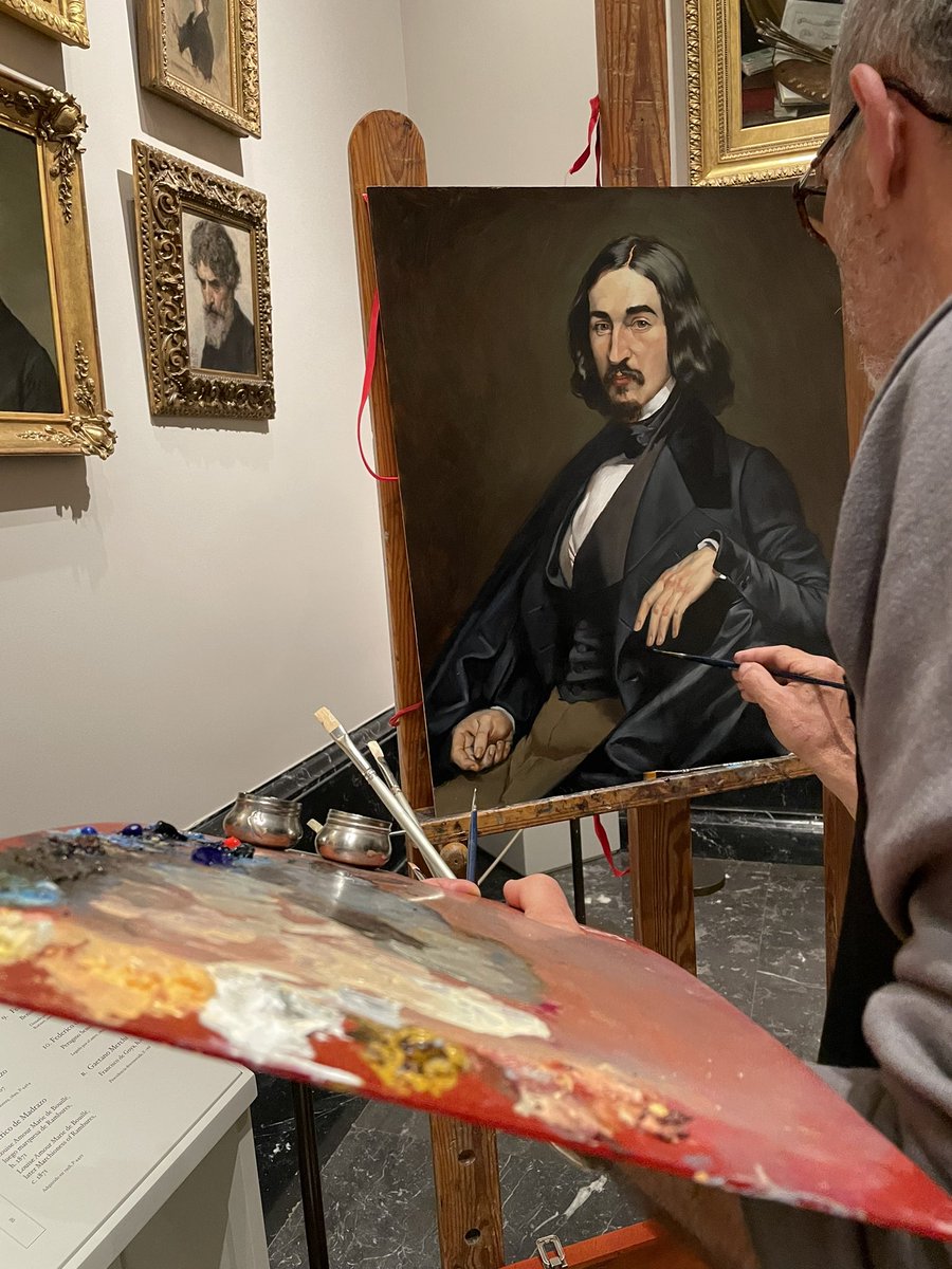 Dia 3
Retrato de Carlos Luis de Ribera de Federico de Madrazo #fernandovicente #copy #copyart #oilpainting #museodelprado