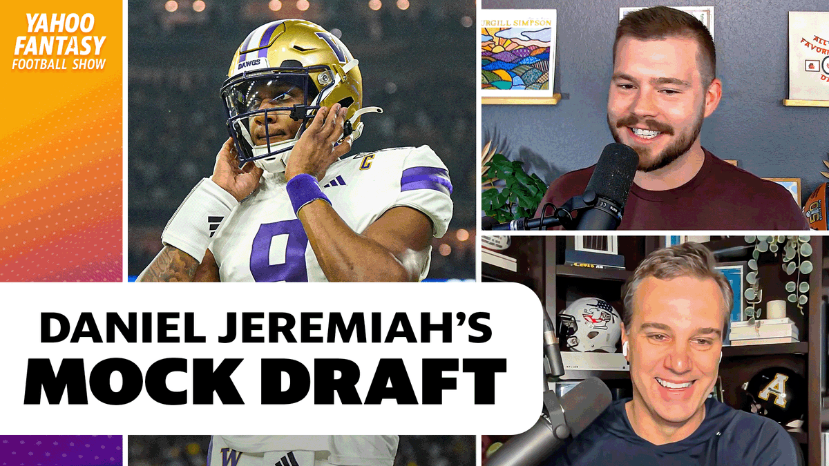 NEW Mock Draft Monday episode dropped this morning with the man himself, @MoveTheSticks 👀 DJ hands out his five favorite player-to-team fits from his most recent mock draft, including sending our favorite WR in the draft heading to Chicago and a QB of the future for the…