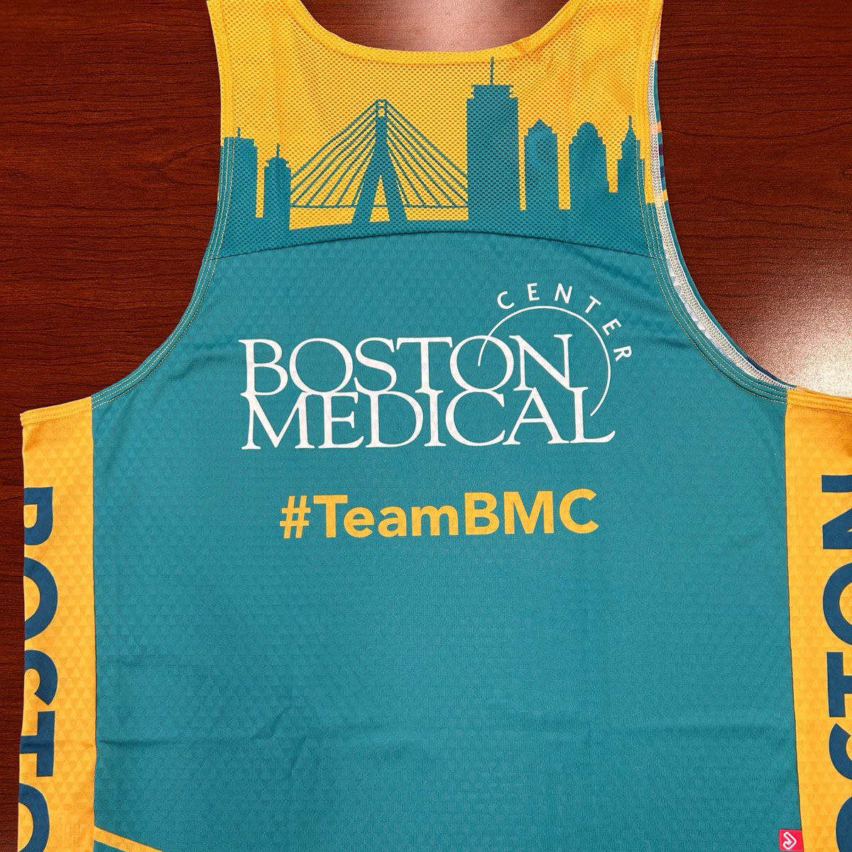 Today our 82 #TeamBMC athletes take on the @bostonmarathon. After months of training and fundraising for #BMC, they’re ready to tackle 26.2 miles. Wherever you are on #MarathonMonday, look for the BMC singlet and cheer them on!