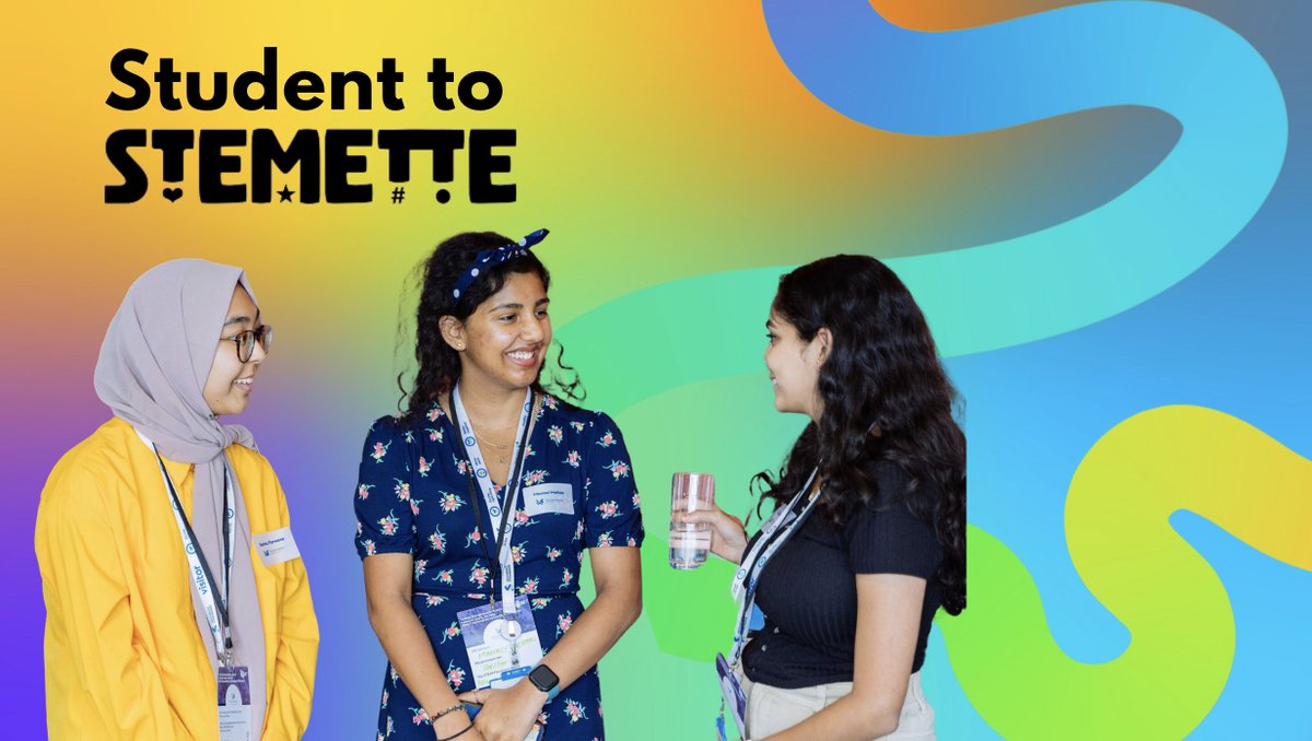 🚀 Ready to unlock your potential in #STEAM? Introducing the Student to Stemette programme! 🌟 Tailored mentorship, workshops, and networking await. If you're 15-25 and in the UK/Ireland, seize this opportunity. Learn more:💡🎯 stemettes.org/sts/ #STS #EomenInSTEM