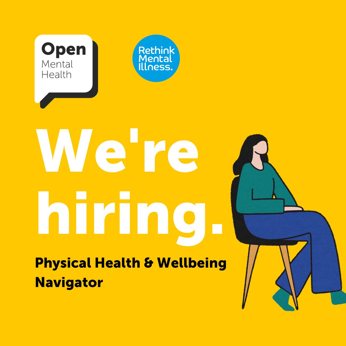 We have a great part-time #job opportunity! Join us as a Physical Health & Wellbeing Navigator and help us transform #mentalhealth care across #Somerset. Learn more: bit.ly/omh-jobs #WeAreHiring #SomersetJobs #Mendip