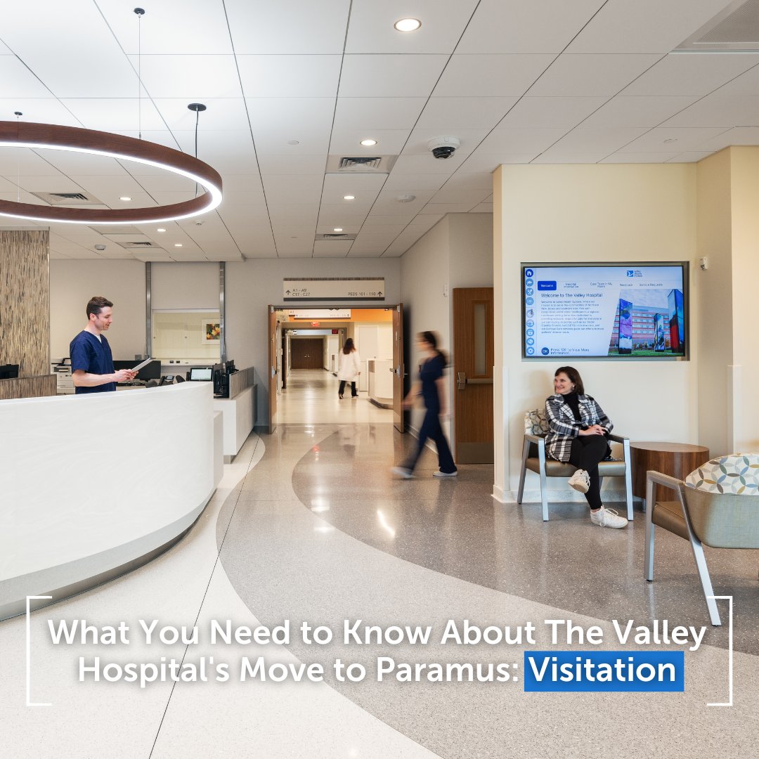 Please be advised that normal visitation for The Valley Hospital has now resumed. To read the visitation guidelines, please visit valleyhealth.com/visitinghours. #ValleyInParamus #ValleyHealthSystem