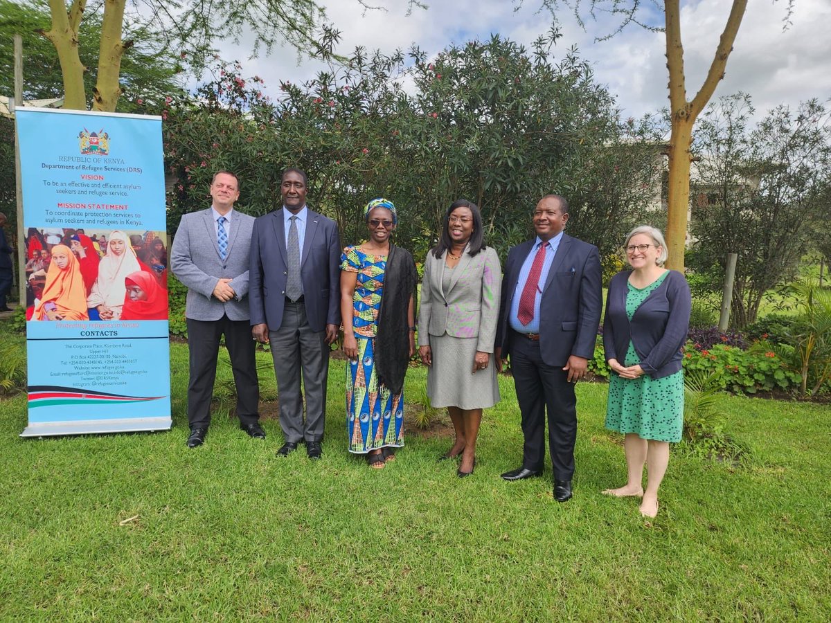 burugu_j's tweet photo. CRA ⁦@DRSKenya⁩ joined partners IOM, ⁦⁦@IOMKenya⁩ ⁦@UNHCR_Kenya⁩ , PRM ⁦⁦@USEmbassyKenya⁩, Canadian
Government &amp; MDAs: Engagement in the Refugee Resettlement Processing &amp; Departures. Mr. Kanda represented PS ⁦@JuliusKBitok⁩, ⁦@DimancheSh⁩ https://t.co/9q3a50trlE