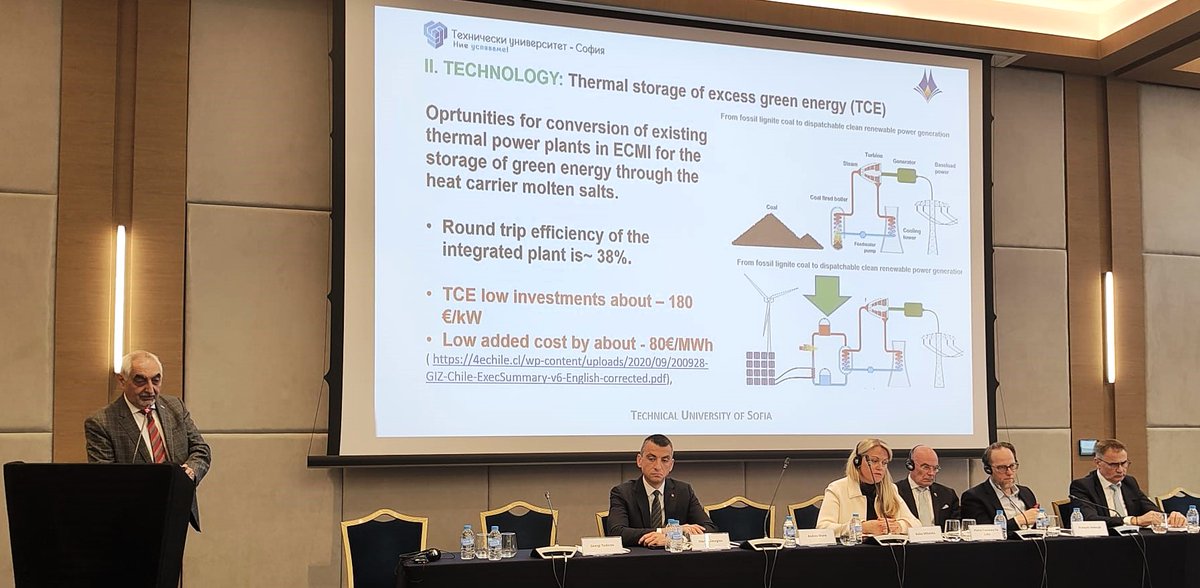 📌Sofia #energy #security conference continues insightful debate with panel of Bulgarian & international speakers, including EESC's Andrea Mone and @bmiltovica. Focus on strategic technologies for European sovereignty & resilience, #SustainableEnergy mix & storage solutions.