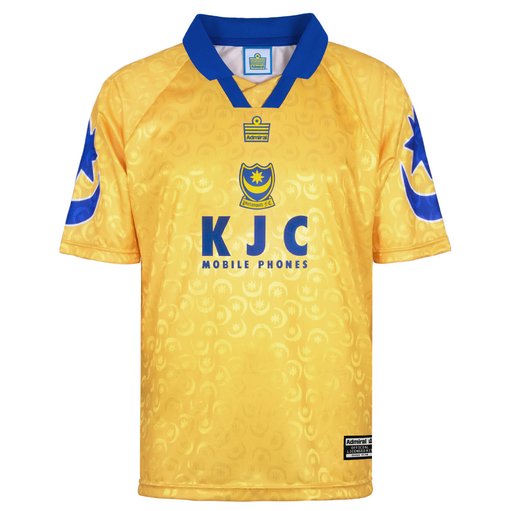 💙NEW ARRIVALS 💛
The #Admiral #Portsmouth 1998 Centenary season home and away shirts are now available on 3Retro.com #PlayUpPompey ⚓️