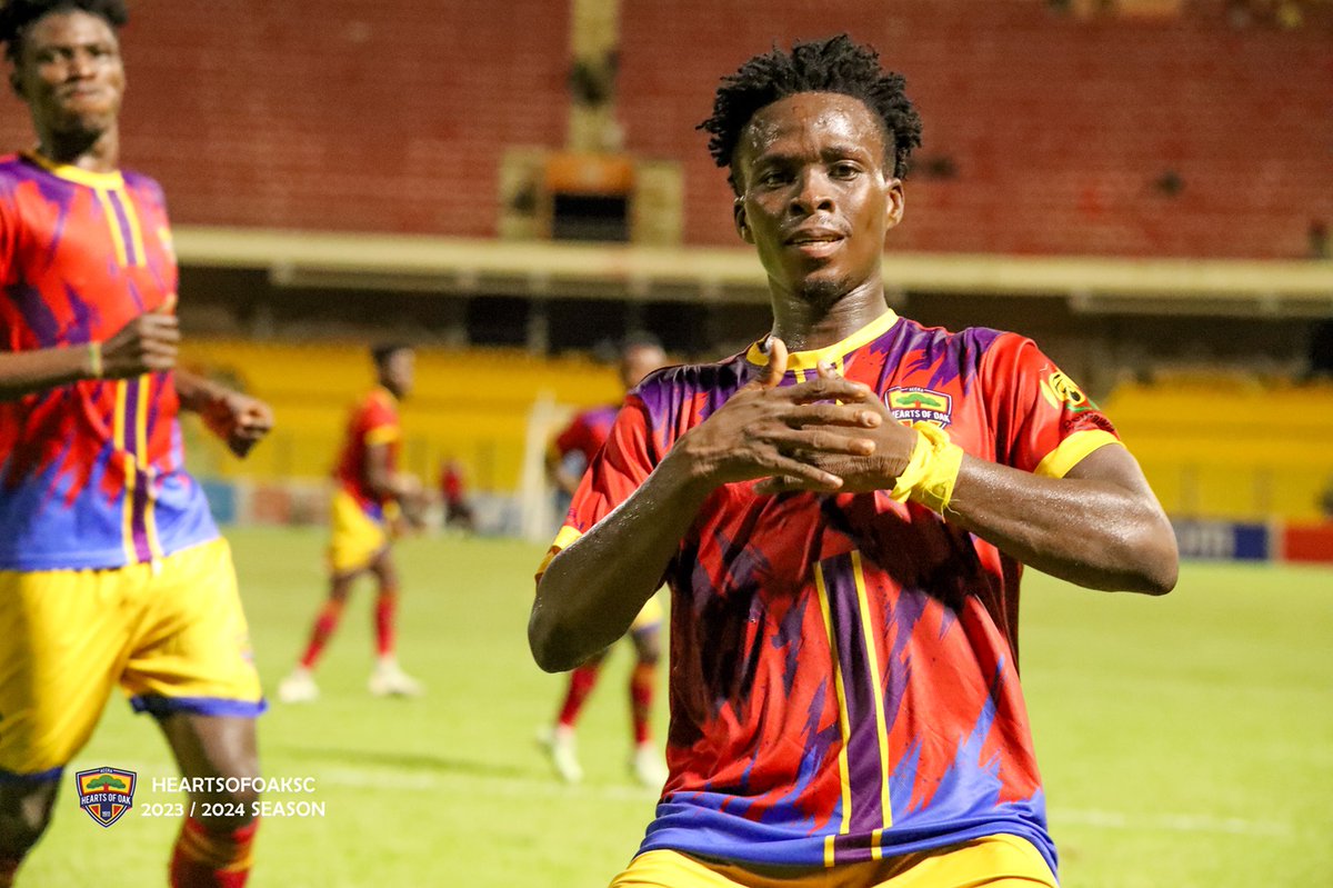 🔴🟡🔵 || Phobia Hamza Issah hits double figures in goal tally: ... click on the link below to read the full story heartsofoaksc.com/news-details/5… #AHOSC #PositiveEnergy #StarLife