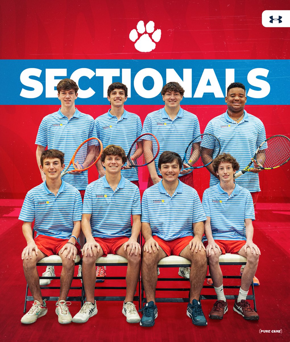 TPSAthletics1's tweet photo. Good Luck to the Boys’ and Girls’ Varsity Tennis teams today at Sectionals in Mobile! Go Cats! #trinitytennis https://t.co/W6icO6LgGI