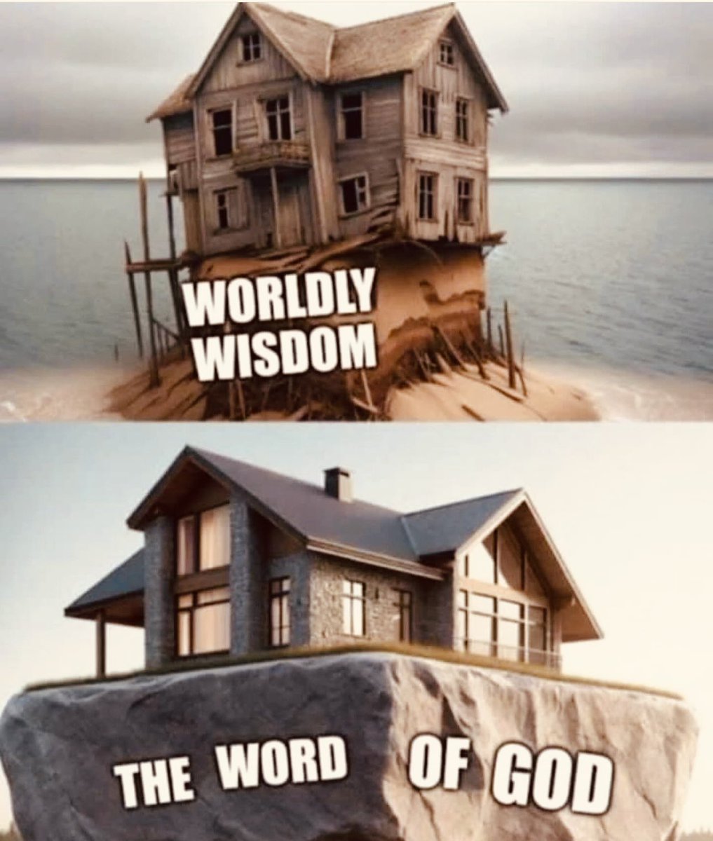 1 Corinthians 3:19.20
“For the wisdom of this world is foolishness with God. For it is written, He taketh the wise in their own craftiness. And again, The Lord knoweth the thoughts of the wise, that they are vain.” 📖🎚️