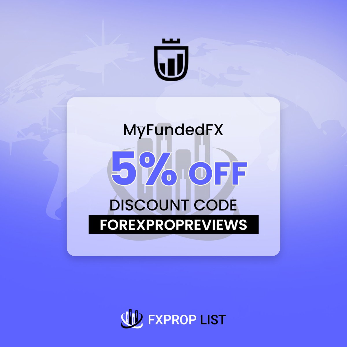 Take advantage of this incredible opportunity with MyFundedFX! 🚀 Get a 5% discount using code 'FOREXPROPREVIEWS'. Upgrade your trading journey now! 🌟
#MyFundedFX #LimitedOffer #Trading #Discount