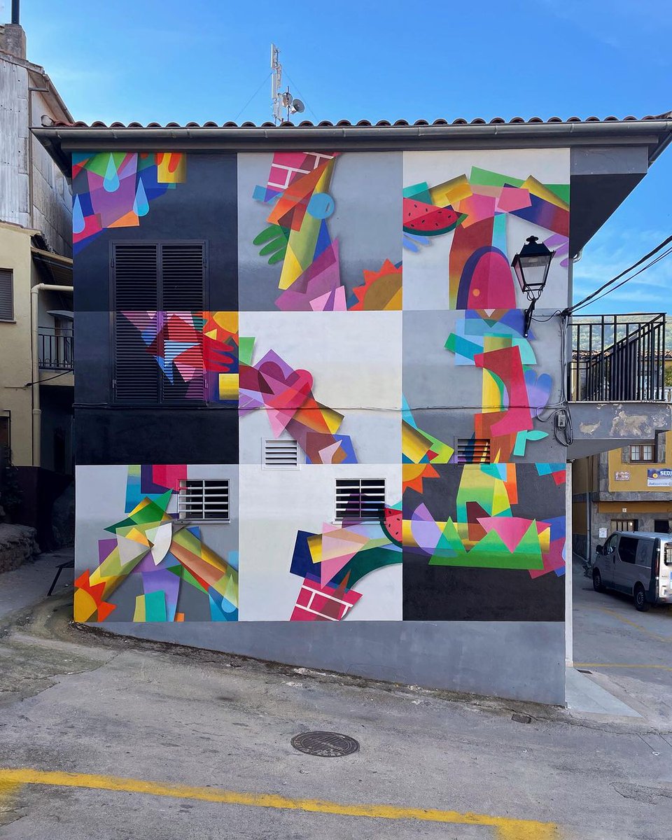 #Streetart by #DigoDiego @ #Gargantilla, Spain, for #MuroCritico, #DiputacióndeCáceres
More pics at: barbarapicci.com/2024/04/15/str…
#streetartGargantilla #streetartSpain #Spainstreetart  #arteurbana #urbanart #murals #muralism #contemporaryart #artecontemporanea @digo_di3go