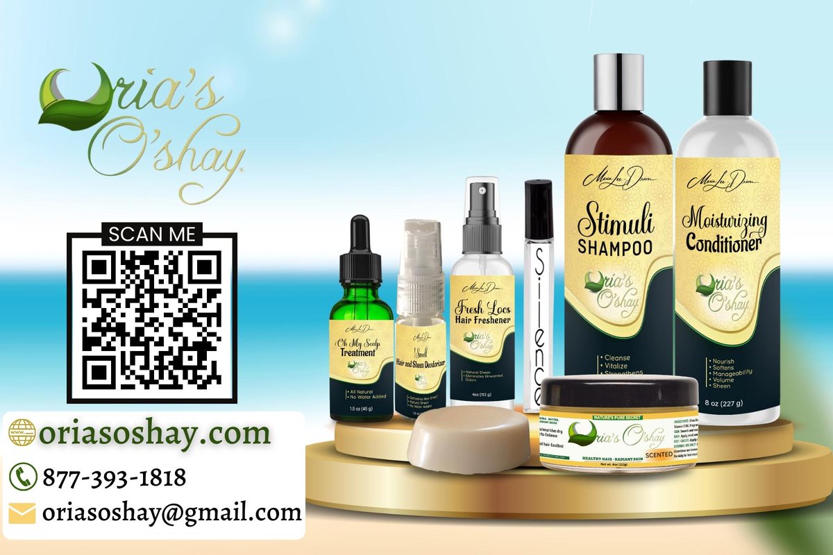 Oria's-O'Shay
Like, Follow, and Subscribe to Us....!!!!!

Visit our Website: oriasoshay.com
Contact us @: 877-393-1818

#healthy_hair #skincare #beauty #radiant_skin #skincare_routine #moisturizing #softskin #clearskin #natural_oil #honeyskin #aloe_vera #skinsalon