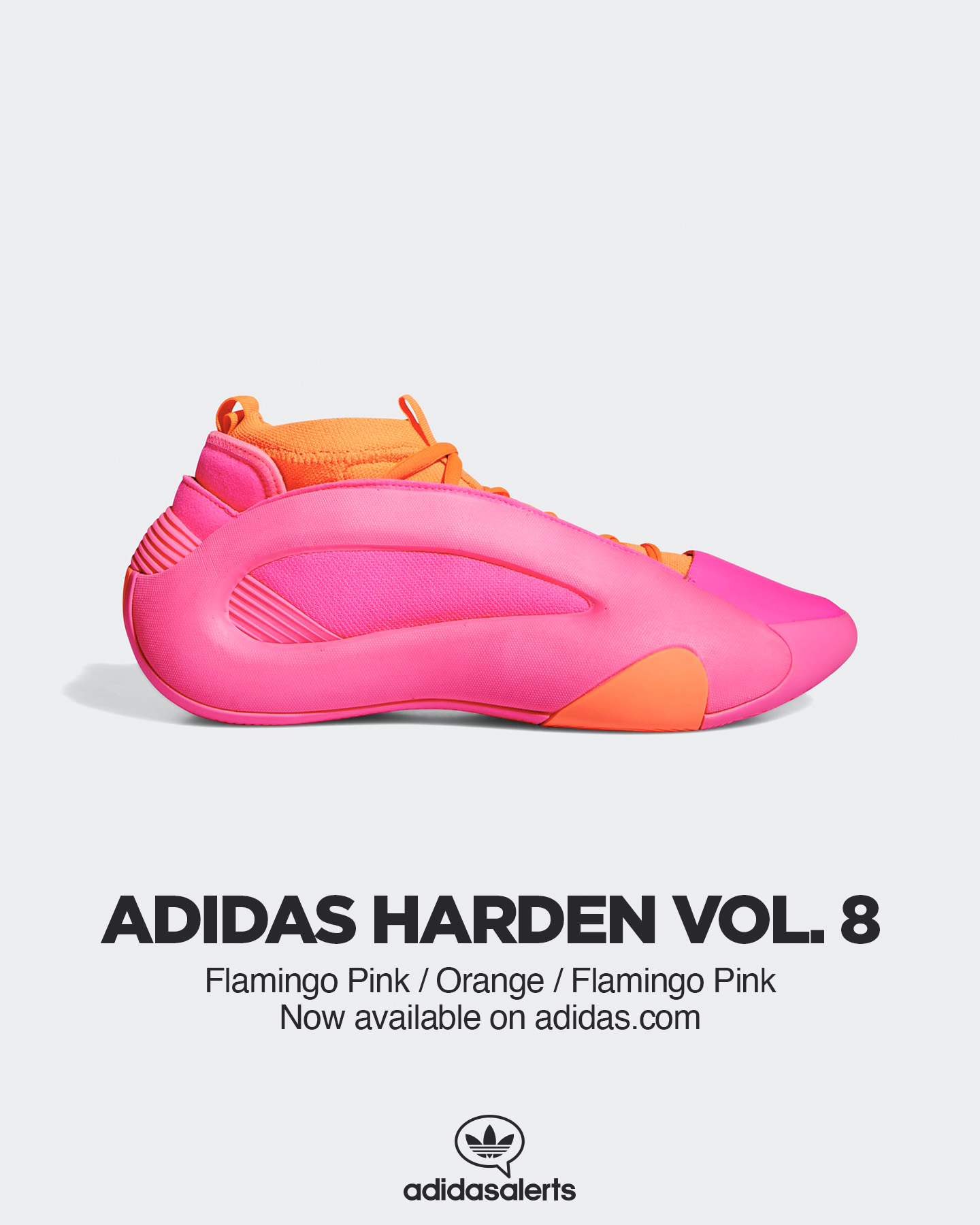 adidas Harden Vol 8 ピンク adidas Harden Volume 8 Shoes - Pink | Free Shipping with