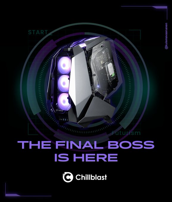 Let #Chillblast build you a PC system that delivers amazing results and looks amazing....backed up by a 5 year warranty and great after care. Ad inspiration from @oneminutebriefs and @kuismavaananen. #chillblast #gamingpc