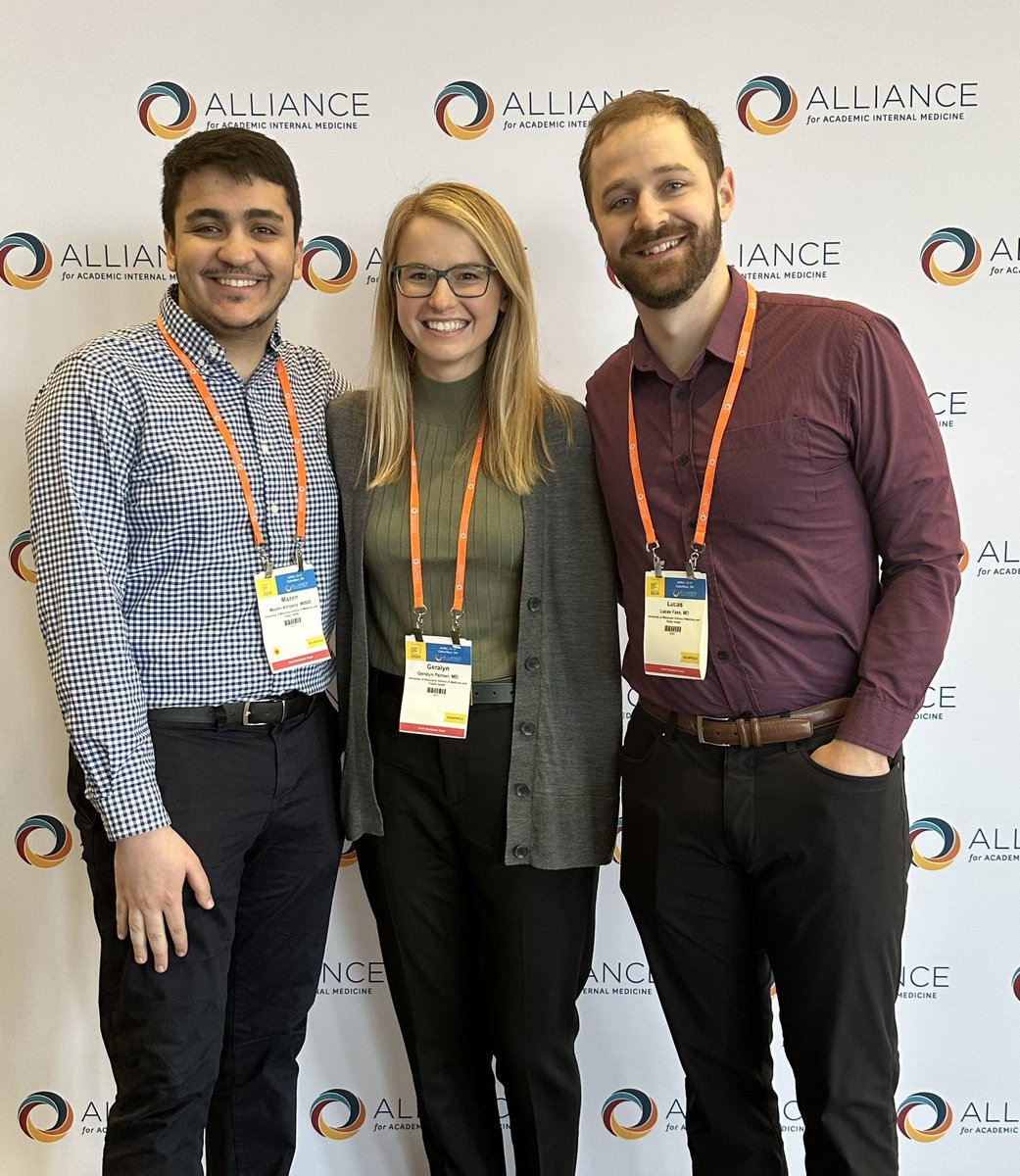 Excited about chief year with these incredible two. Looking forward to a year of growth and mentorship! 

📍Columbus, Ohio  #AIMW24 #Chief_Residents_Track #MedEd #InternalMedicine