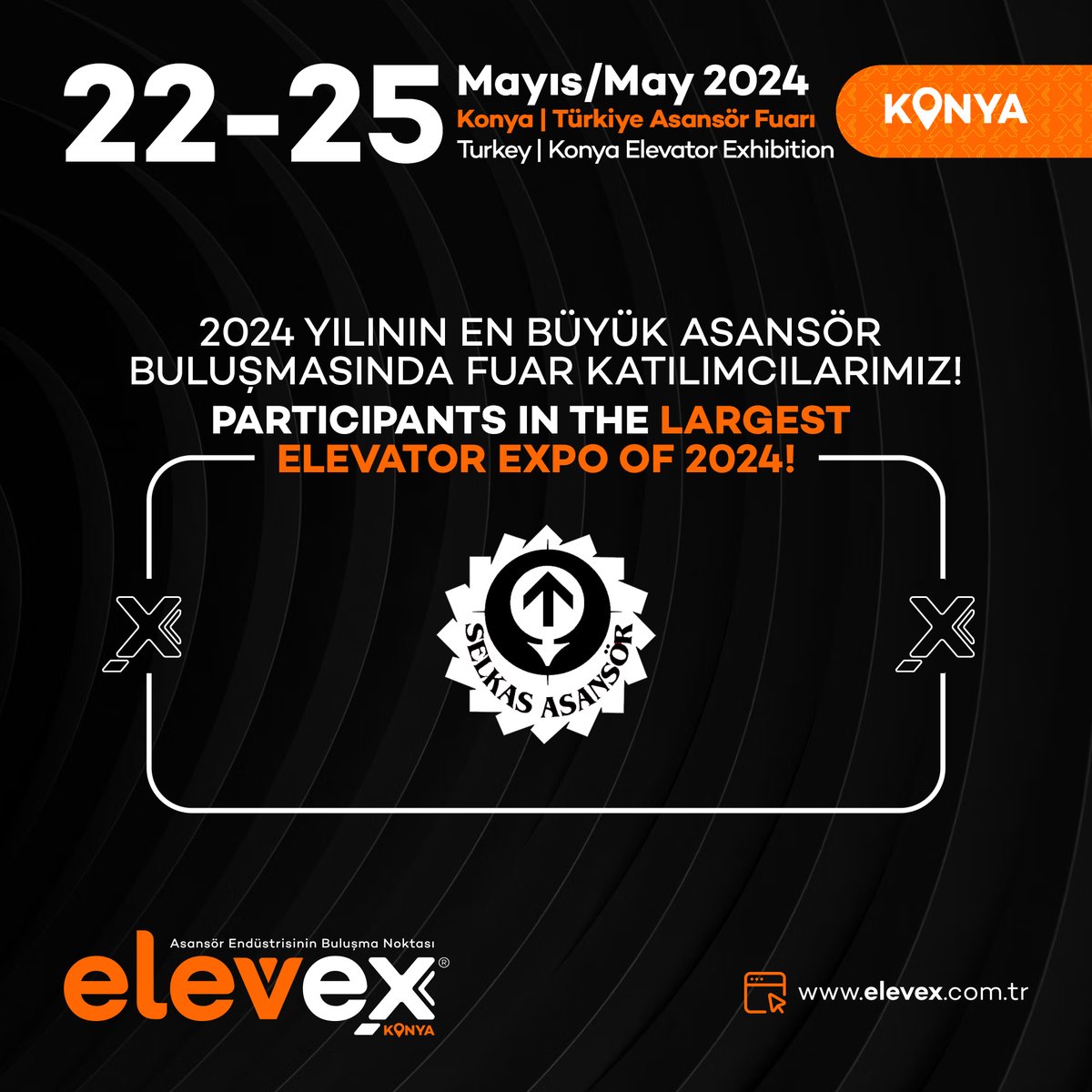 Elevextr's tweet photo. 2024 Yılının En Büyük Asansör Buluşmasında Fuar Katılımcılarımız!

Participants In The Largest Elevator Expo Of 2024!

@selkasasansor

#ELEVEX #AsansörFuarı #KonyaFuarı #AsansörTeknolojileri #AsansörEndüstrisi #YükselişeHazırOlun #YenilikçiAsansörler #AsansörTrendleri #Asansör https://t.co/aJtRgiA4z6