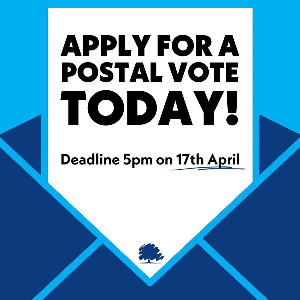 Want to vote from the comfort of your own home? Apply for a postal vote using the link below. The deadline is 5pm on Wednesday 17th April. croydon.gov.uk/council-and-el…