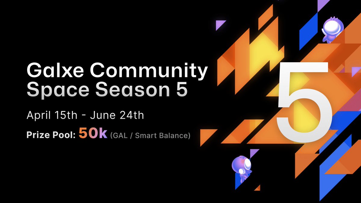 GM Galxe Community, who’s ready for another season of Galxe Community Space? 🔥 Season 5 is here with exciting quests and 50K GAL rewards! Galxe Community Space is a seasonal campaign that aims to help the curious Galxe community learn more about web3 utilizing Galxe’s latest…