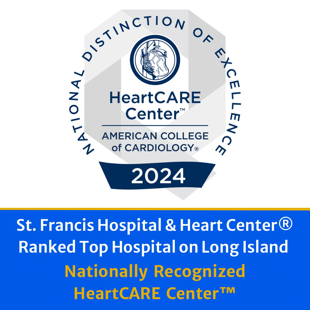 For the second year in a row, Catholic Health’s @StFrancis_LI has been awarded the HeartCARE Center™ designation by the American College of Cardiology (ACC). Read more: bit.ly/3Q0D6bu