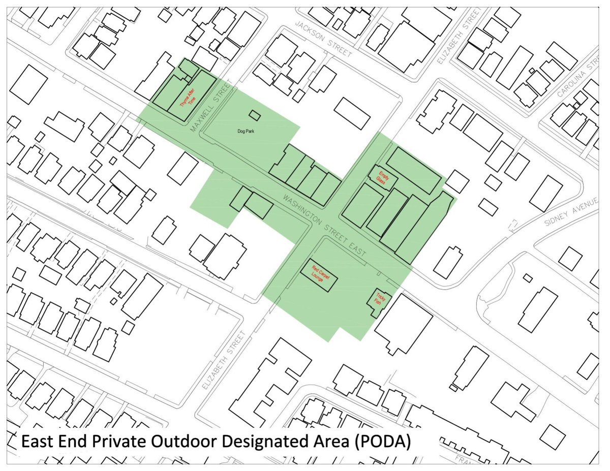 Charleston City Council to vote on new PODA in East End 🔗Read the full story here: wvgazettemail.com/news/kanawha_v… Below is a map of the proposed PODA for the East End of Charleston👇