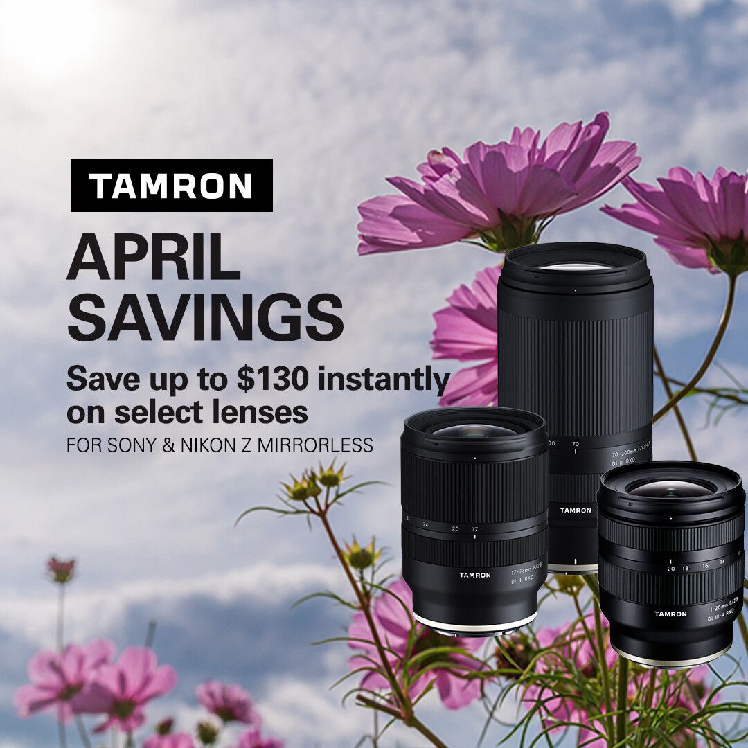 Save on select @TamronAmericas lenses buff.ly/3W2iS5j #Tamron