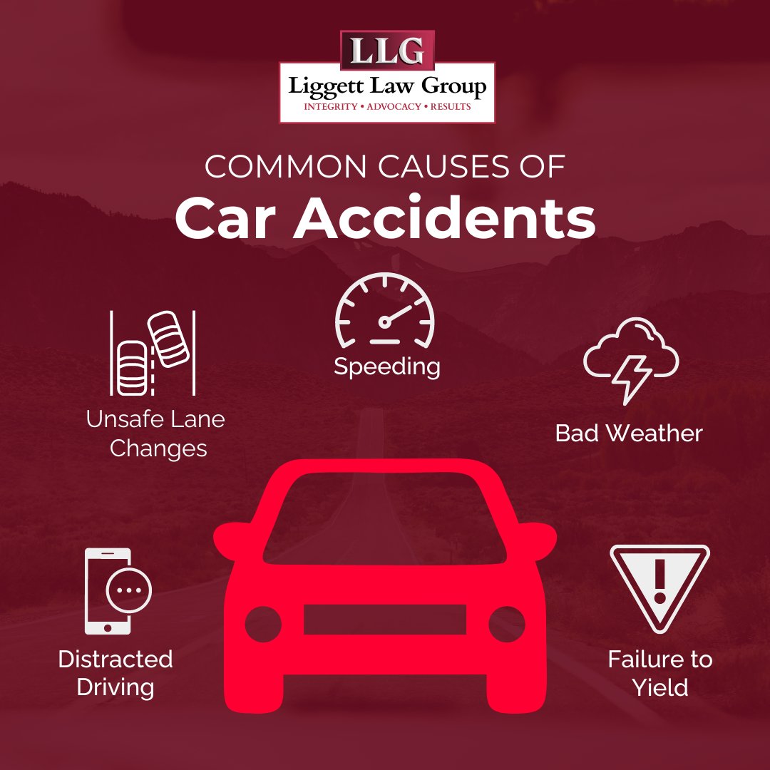 #CarAccidents can be caused by various factors, which is why it's important to stay focused while #driving: bit.ly/3SI2jKc #RoadSafety #Lubbock