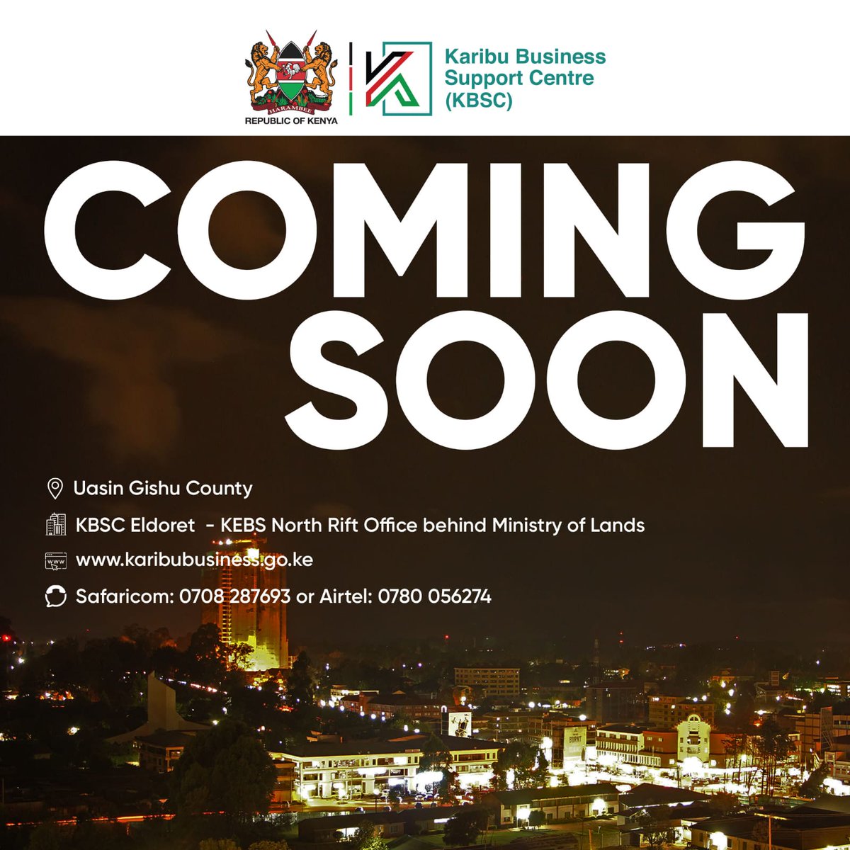 The KBSC will bring all these agencies under one roof  thereby creating a more conducive environment for doing business @rebecca_miano @MITIKenya 
One Stop KBSC
#KaribuCentreLaunch