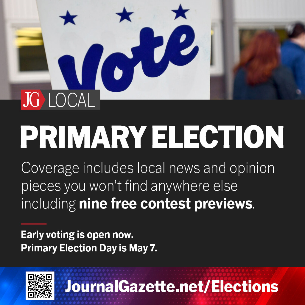 READ FREE ▸ Previews of nine primary election contests are available as candidates seek nominations for Allen County Commissioners, Allen County Council, Allen County Surveyor, U.S. Senate, U.S. House, Indiana Senate and Indiana House. See the previews: on.jg.net/4asuEKr
