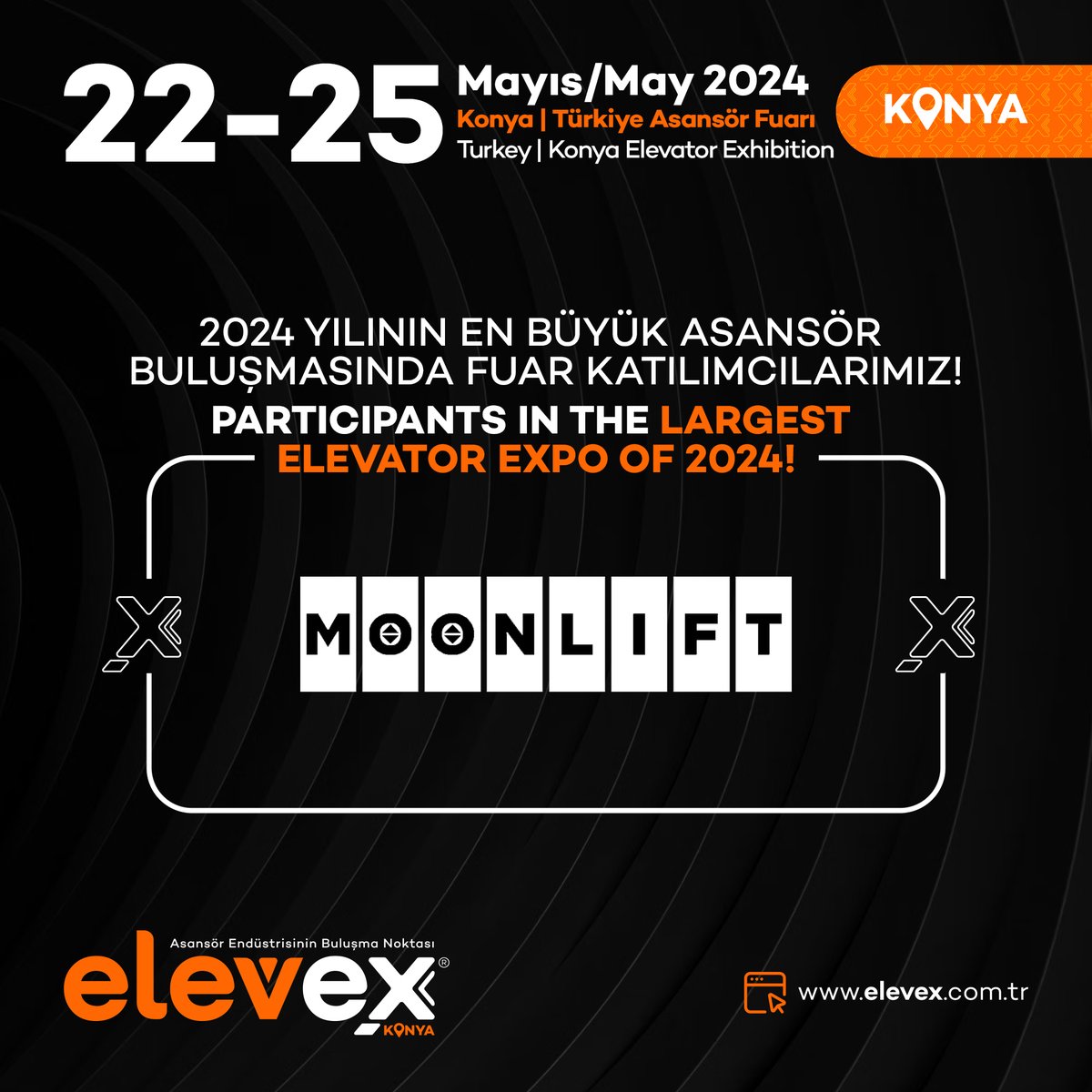 Elevextr's tweet photo. 2024 Yılının En Büyük Asansör Buluşmasında Fuar Katılımcılarımız!

Participants In The Largest Elevator Expo Of 2024!

@moonliftasansor

#ELEVEX #AsansörFuarı #KonyaFuarı #AsansörTeknolojileri #AsansörEndüstrisi #YükselişeHazırOlun #YenilikçiAsansörler #AsansörTrendleri #Asansör https://t.co/OwhWa9YxNe