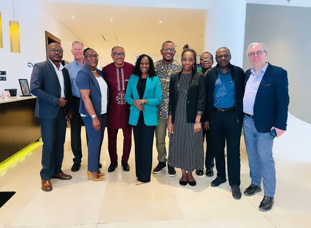 Dr. Jekwu Ozoemene, MD/CEO of the HIV Trust Fund of Nigeria, attended meetings of the Africa HIV Control Working Group in Addis Ababa recently. Together, we are forging global partnerships to transform Africa's health systems, stimulate economies, and reduce poverty. #htfn